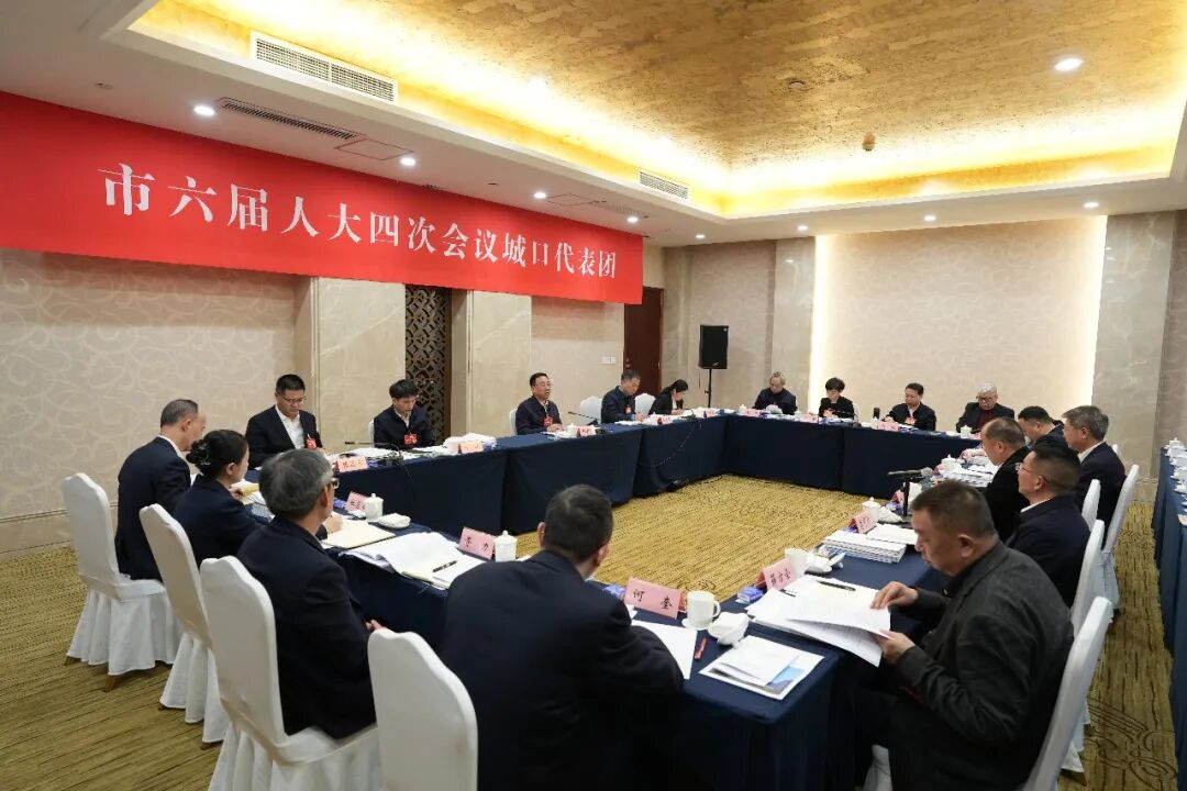 市六届人大四次会议城口代表团举行第四次全体会议