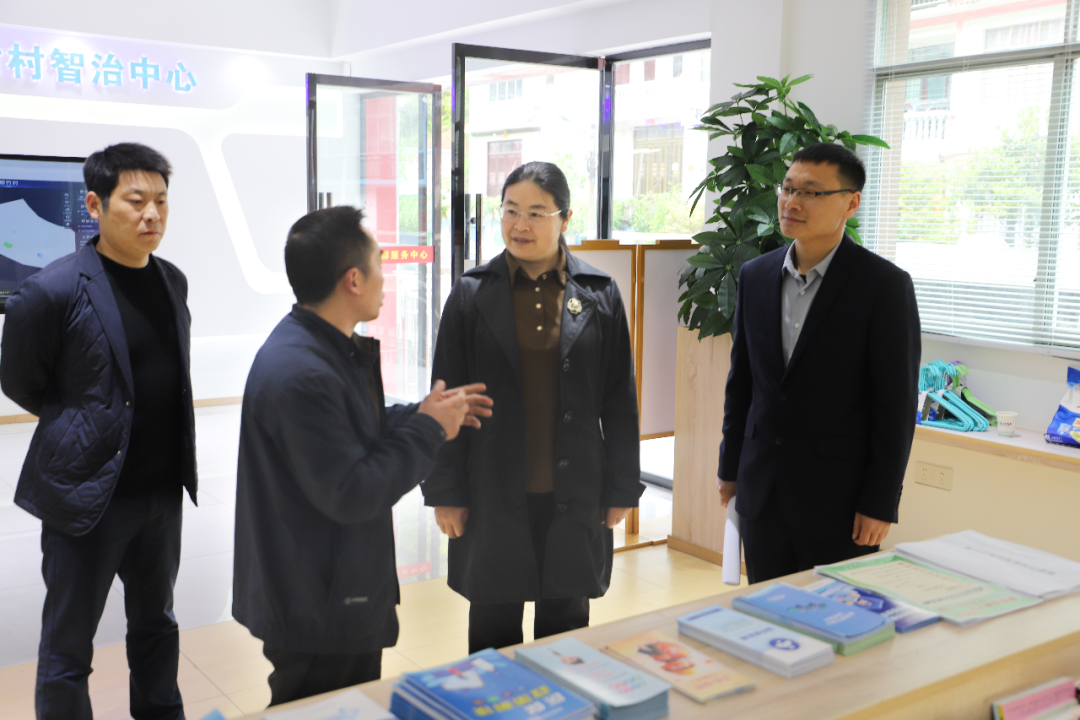 王春梅带队到厚坪乡调研