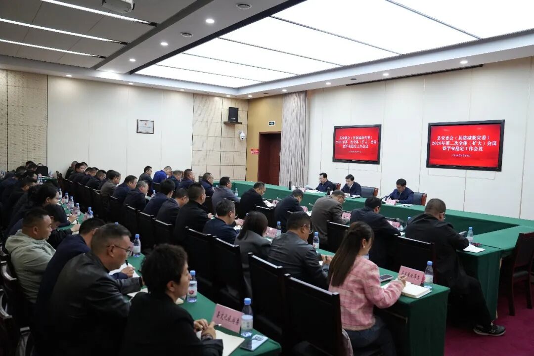 县安委会（县防减救灾委）召开2026年第二次全体（扩大）会议 部署安全生产与平安稳定重点工作